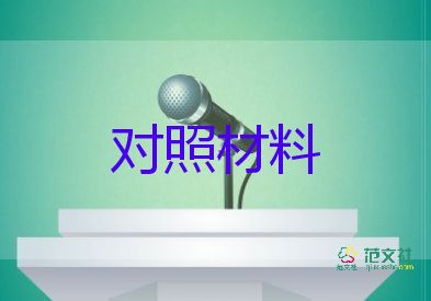 村领导班子对照材料5篇