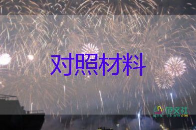 党支部对对照检查材料5篇