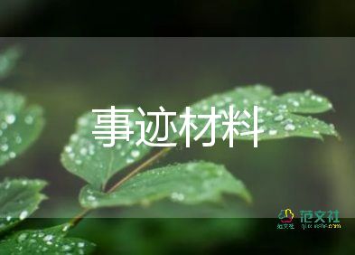 岗位青年能手主要事迹最新5篇