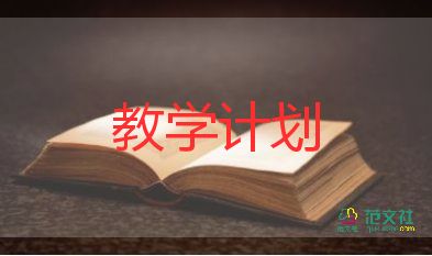 2022心理健康教学计划6篇