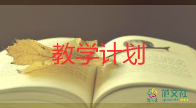 我上中班了教学计划5篇