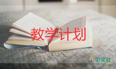 品德写社会教学计划5篇