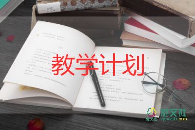 学科物理教学计划8篇