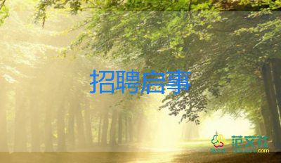 招聘活动策划案5篇