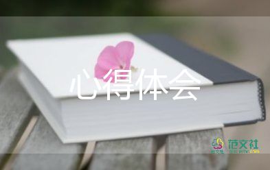 心得体会600字大学生5篇