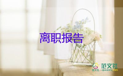 公司经理辞职报告书模板6篇